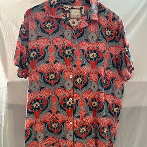 Vibrant Floral Men's Shirt